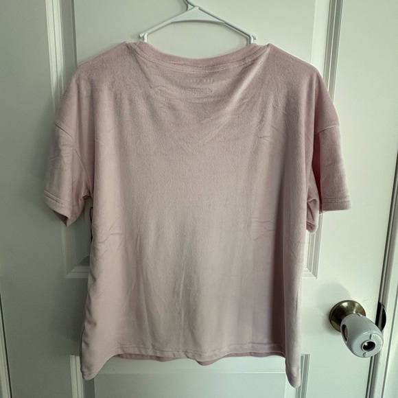 NWT- Rae Dunn woman’s 2 piece stretch velour pajama set, size small - Picture 9 of 11